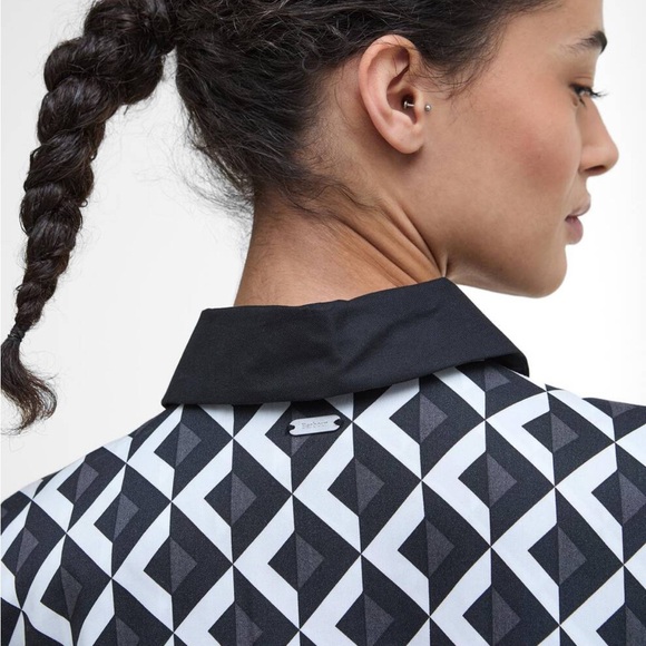 Barbour Demi Printed Midi Long Sleeve Dress - Picture 6 of 6